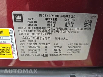 2015 GMC Acadia SLE-2 3SB – miniatura 29