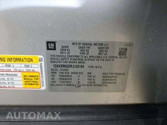 2015 GMC Acadia SLT-1 4SA – miniatura 2