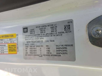 2015 GMC Sierra 1500 Regular Cab Long Bed 1SA - miniatura 5