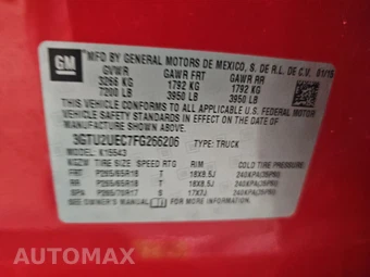 2015 GMC Sierra 1500 SLE Crew Cab Short Bed 3SA - miniatura 14