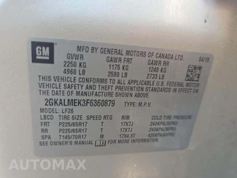 2015 GMC Terrain SLE-1 3SA – miniatura 5