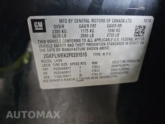 2015 GMC Terrain SLE-2 3SB – miniatura 14