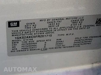 2015 GMC Yukon SLE 3SA – miniatura 15