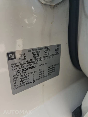 2015 GMC Yukon SLT 4SA - miniatura 15