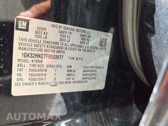 2015 GMC Yukon XL SLT 4SA – miniatura 5