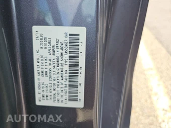 2015 Honda Accord Coupe EX-L w/Navigation - miniatura 14