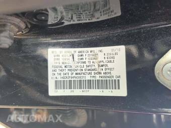 2015 Honda Accord Sedan EX-L - miniatura 5