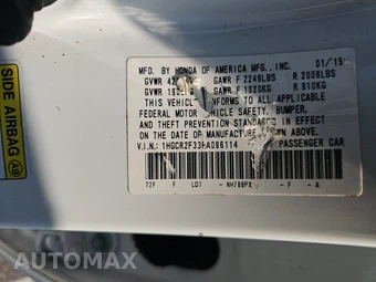 2015 Honda Accord Sedan LX - miniatura 14