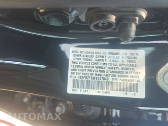 2015 Honda Civic Sedan LX - miniatura 14