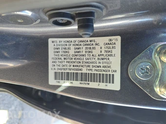 2015 Honda Civic Sedan SE - miniatura 14