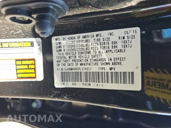 2015 Honda CR-V Touring - miniatura 14