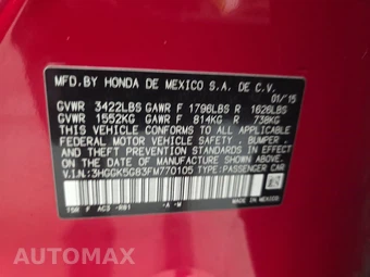 2015 Honda Fit EX – miniatura 14