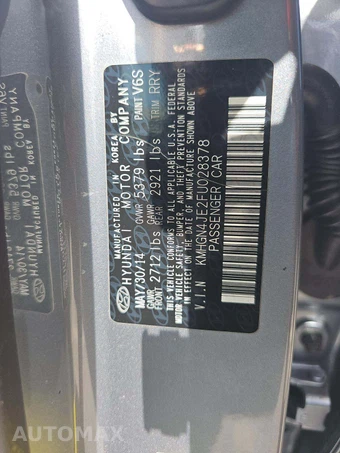 2015 Hyundai Genesis 3.8 Sedan – miniatura 2