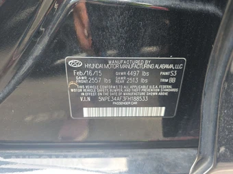 2015 Hyundai Sonata Limited - miniatura 14