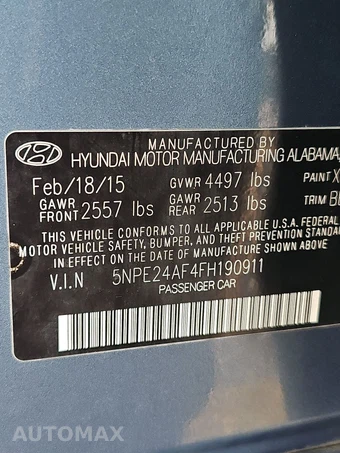 2015 Hyundai Sonata SE – miniatura 14
