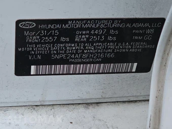 2015 Hyundai Sonata SE – miniatura 14