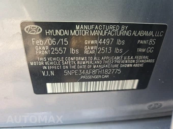 2015 Hyundai Sonata Sport – miniatura 17