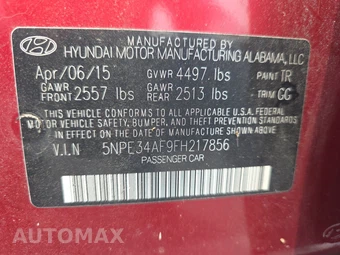 2015 Hyundai Sonata Sport – miniatura 14