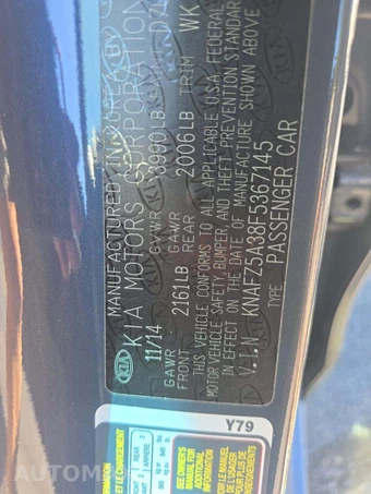 2015 Kia Forte5 SX Hatchback – miniatura 2