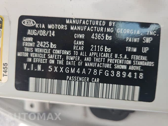 2015 Kia Optima LX – miniatura 14