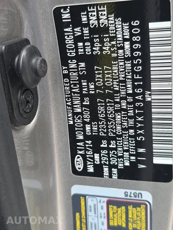 2015 Kia Sorento LX - miniatura 14