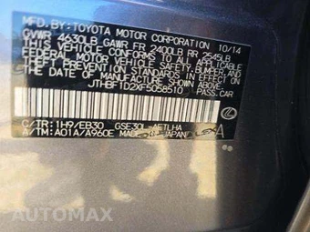 2015 Lexus IS 250 Sedan – miniatura 6