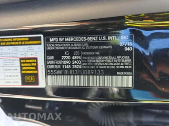 2015 Mercedes-Benz AMG C 63 S Sedan – miniatura 5