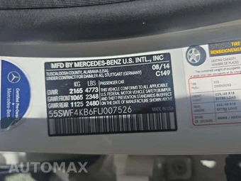 2015 Mercedes-Benz C 300 4MATIC Sedan – miniatura 5
