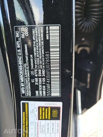 2015 Mercedes-Benz C 300 4MATIC Sedan - miniatura 5