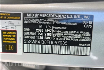 2015 Mercedes-Benz C 300 Sedan - miniatura 9