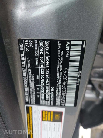 2015 Mercedes-Benz GL 450 4MATIC – miniatura 5