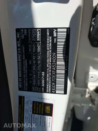 2015 Mercedes-Benz GL 550 4MATIC – miniatura 2