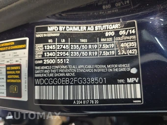 2015 Mercedes-Benz GLK 250 BlueTEC 4MATIC – miniatura 14