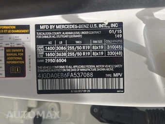 2015 Mercedes-Benz ML 250 BlueTEC – miniatura 2