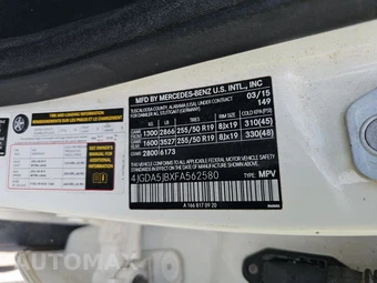 2015 Mercedes-Benz ML 350 - miniatura 14