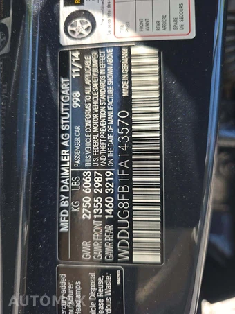 2015 Mercedes-Benz S 550 4MATIC Sedan - miniatura 5