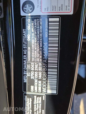 2015 Mercedes-Benz S 550 4MATIC Sedan - miniatura 2