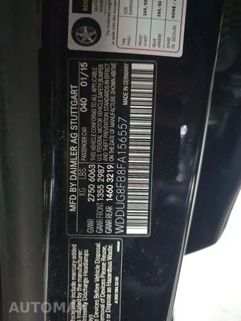 2015 Mercedes-Benz S 550 4MATIC Sedan - miniatura 5
