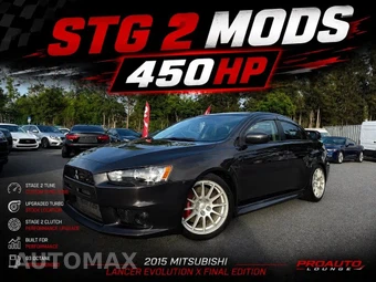 2015 Mitsubishi Lancer Evolution GSR - car from the USA, Manheim Buy-Now listing at AUTOMAX