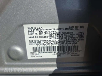 2015 Mitsubishi Outlander Sport ES – miniatura 5