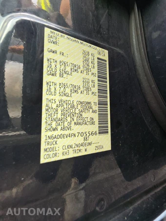 2015 Nissan Frontier SV Crew Cab Medium Bed - miniatura 14