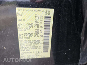 2015 Nissan Murano Platinum – miniatura 5