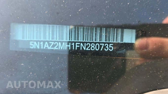 2015 Nissan Murano Platinum – miniatura 19
