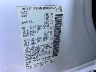 2015 Nissan Murano Platinum - miniatura 28