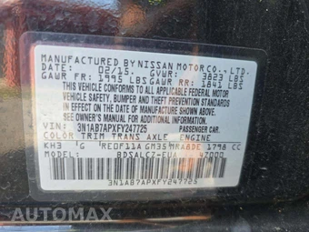 2015 Nissan Sentra S – miniatura 2