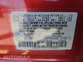 2015 Nissan Sentra SL - miniatura 14
