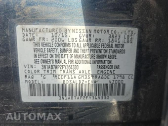 2015 Nissan Sentra SV – miniatura 17