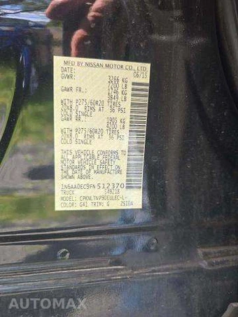 2015 Nissan TITAN SV Crew Cab Short Bed - miniatura 5