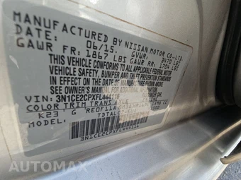 2015 Nissan Versa Note S Plus – miniatura 14