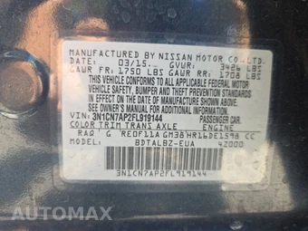 2015 Nissan Versa SV – miniatura 21